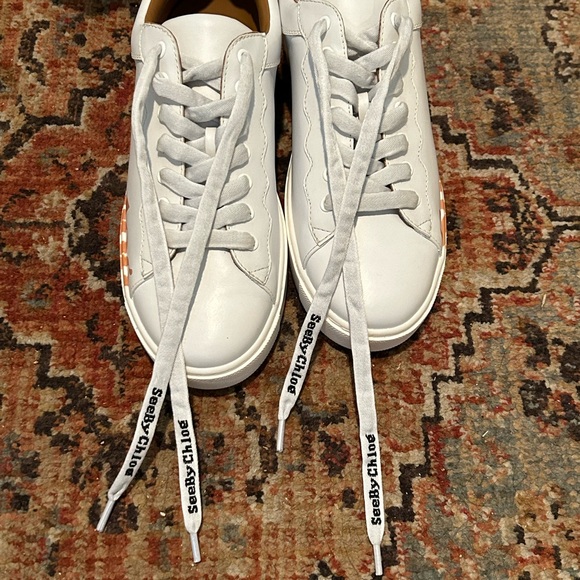 New, See By Chloe Essie Logo Sneakers size 38 - Picture 3 of 4
